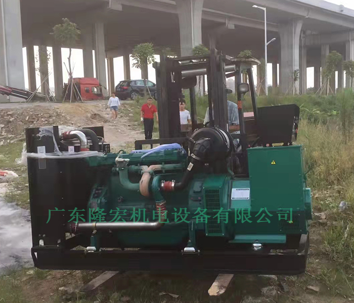 中山高速公路用備用電源、120KW濰柴發(fā)電機(jī)