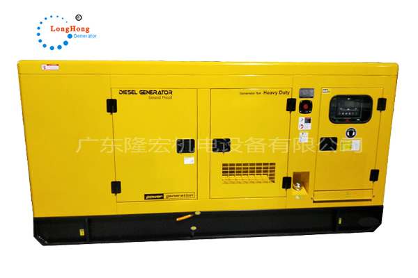 100KW靜音發電機組 125KVA濰柴柴油發動機 4缸四沖程 WP4.6ND138E310
